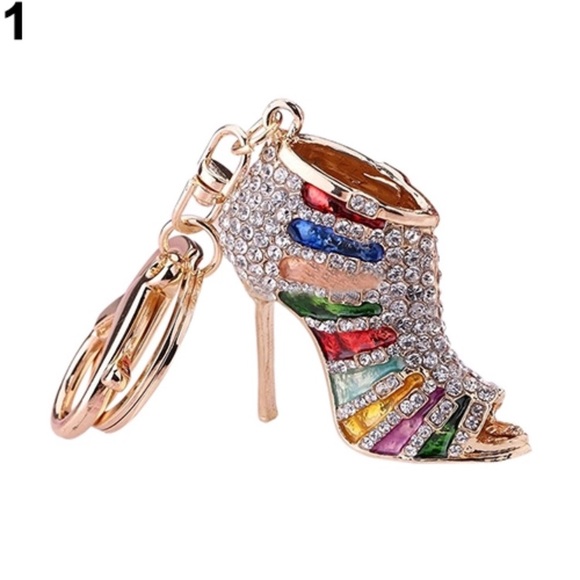 Ladies High Heel Keychain - Picture 3 of 3